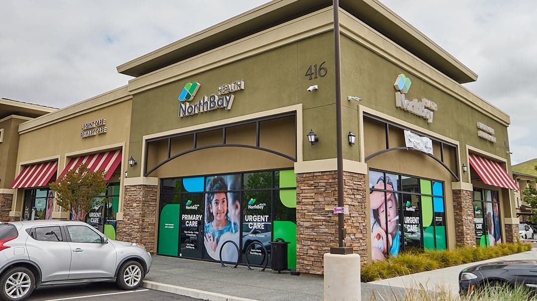 The urgent care and primary care clinic at 416 Napa Junction in American Canyon, CA