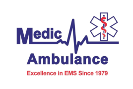 Medic Ambulance logo.