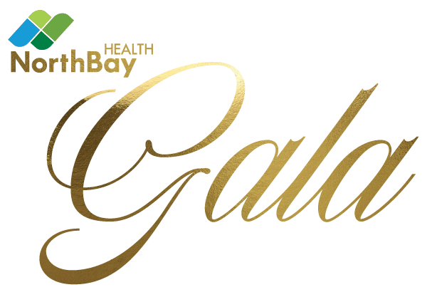 Gala and Northbay Health logo in gold.