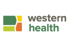 Logo for Western Health.