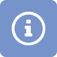 Light blue rounded square with the white icon of a check list.