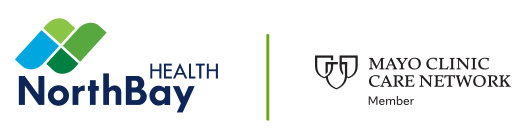 NorthBay Health logo on the left and the Mayo Clinic Care Network logo on the right. Learn what this means for NorthBay patients and providers.