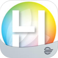 HealtheLife logo. Will take you to the iTunes library to download this app.
