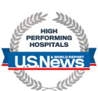 “High Performing” in maternity care by U.S. News & World Report for 2021.